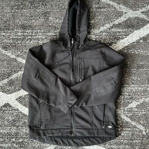Mens Dickies black soft shell Jacket